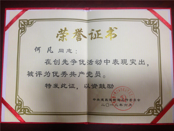 天津班车租赁公司及法人荣誉证书(图8)
